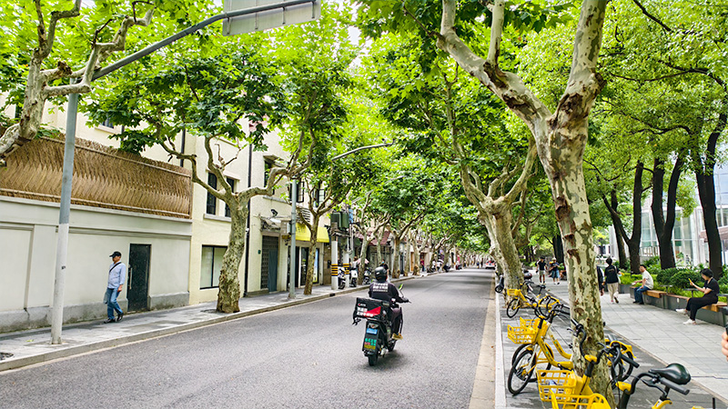 Street view in Shanghai