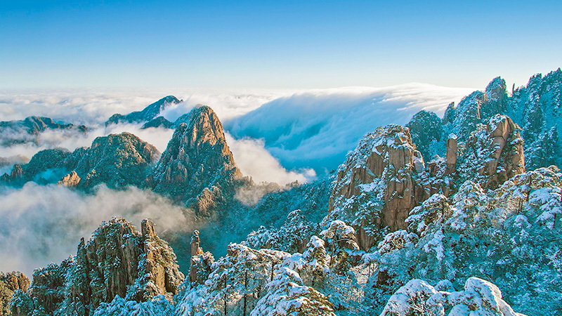Overview of Huangshan Mountain