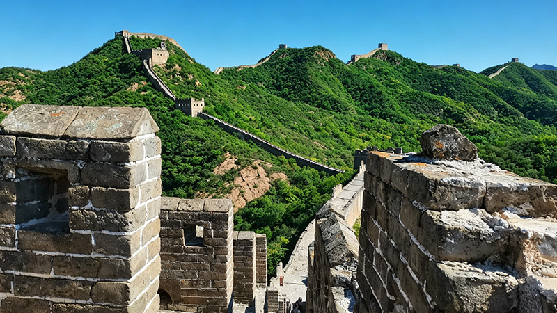 Mutianyu Great Wall in Beijing