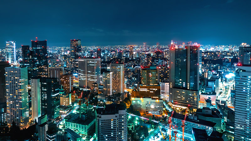 Night View from Tokyo Tower