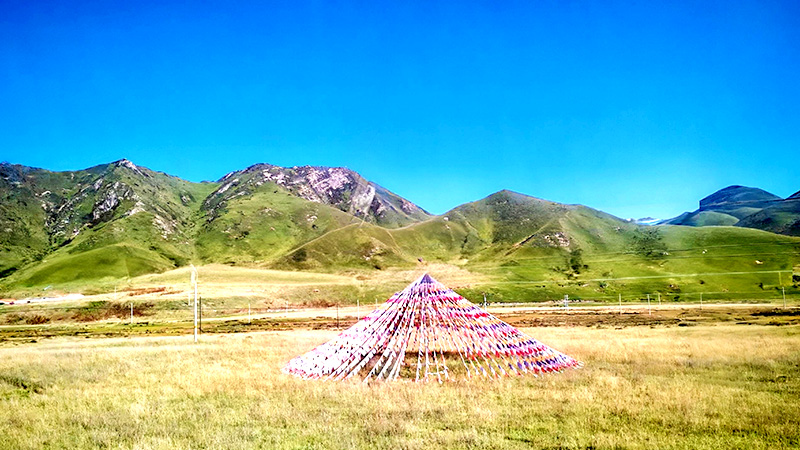 Sangke Grassland in Xiahe County