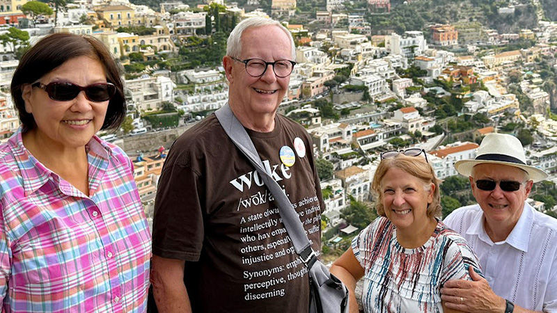 Happy Customers in Amalfi Coast