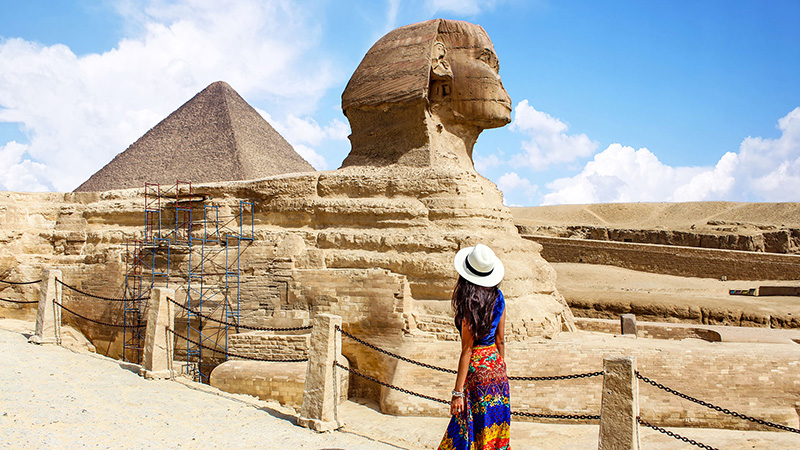 Giza Pyramids & Sphinx