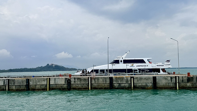Donsak Pier, Sura Thani