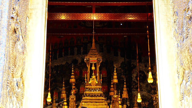The Emerald Buddha Photographed Outdoors