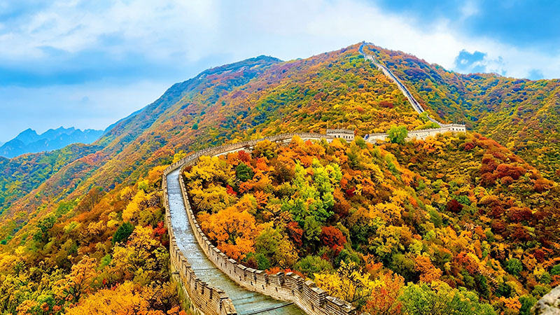 The Great Wall in Autumn