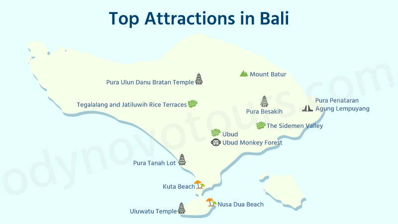 Top Attractions in Bali