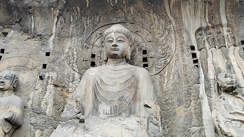 The 17-meter Vairocana Buddha