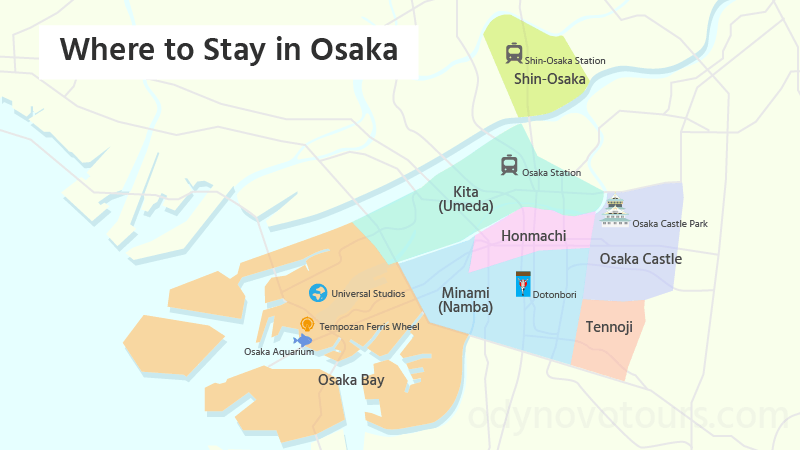 Where to Stay in Osaka