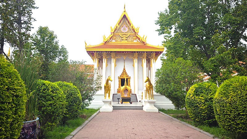 Thai style temple in the International Temple Zone