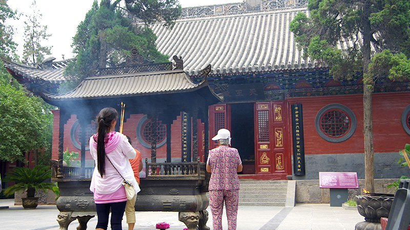 Worship to the Buddhas in the White Horse Temple