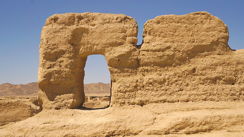 Jiaohe Ruins in Xinjiang
