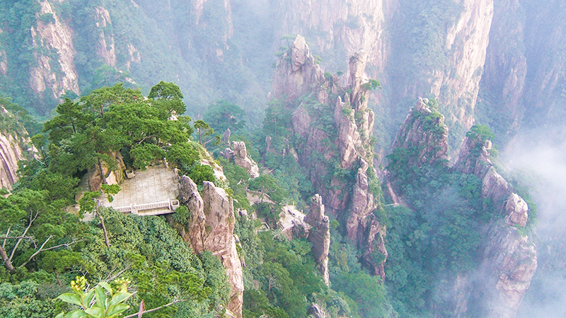 Huangshan Mountain in Anhui Province