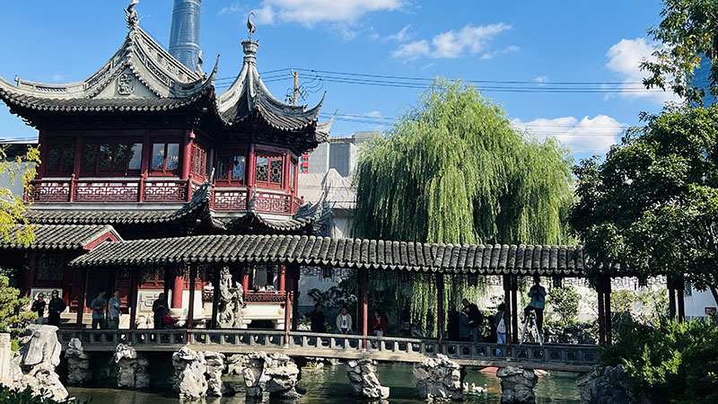 The Scenery of Yu Garden 