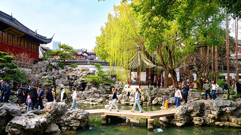Yu Garden in Shanghai
