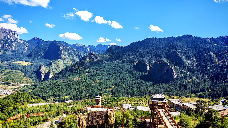 Stone Forest in Zhagana, Gannan