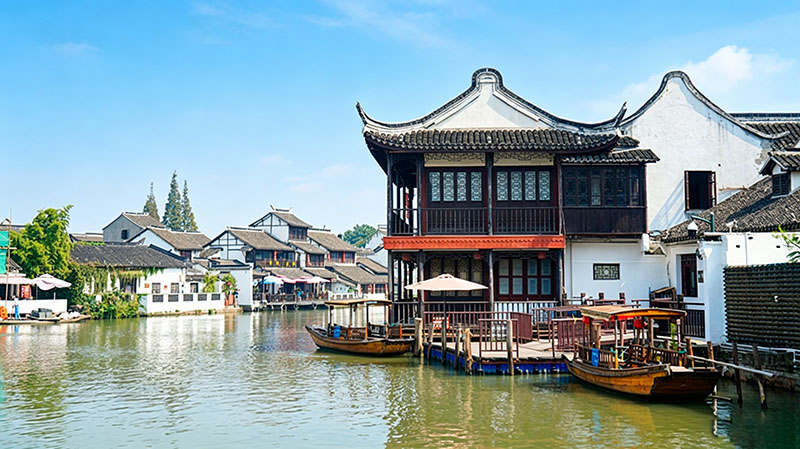 The Zhujiajiao Water Town