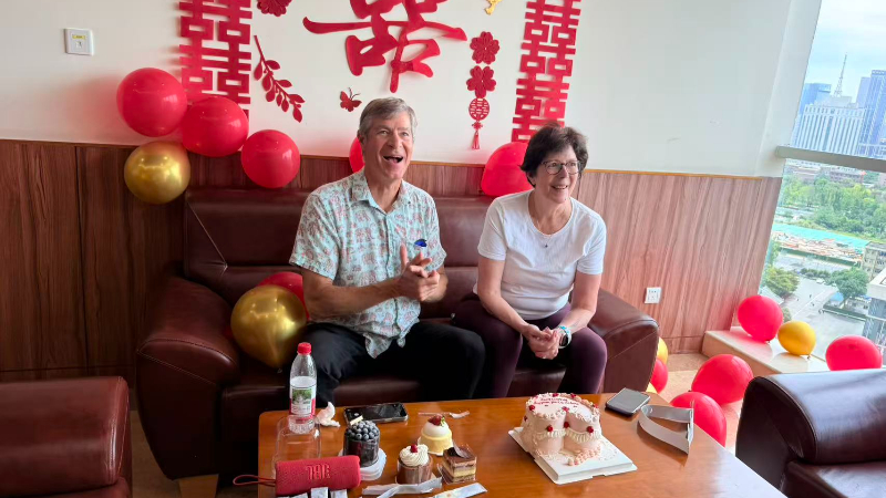 A special moment for our clients' china trip