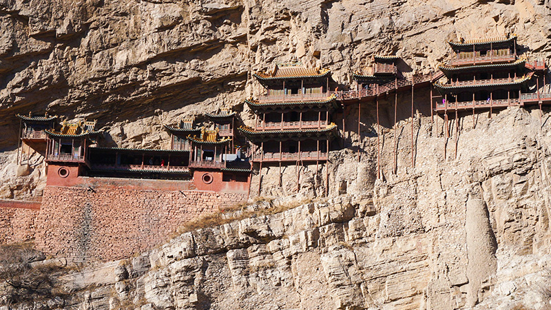 Hanging Temple in Datong, Shanxi