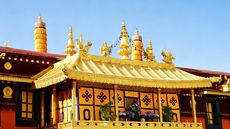 Jokhang Temple in Tibet