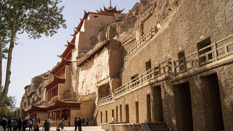 Mogao Grottoes in Dunhuang, Gansu