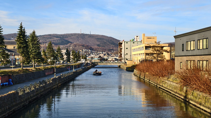 Otaru Canal in Hokkaido