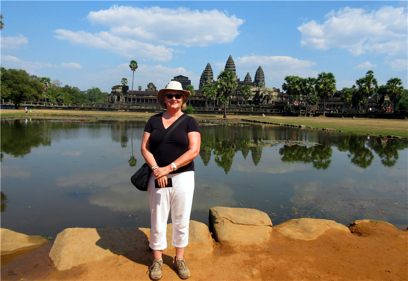 The majestic Angkor Wat in Cambodia