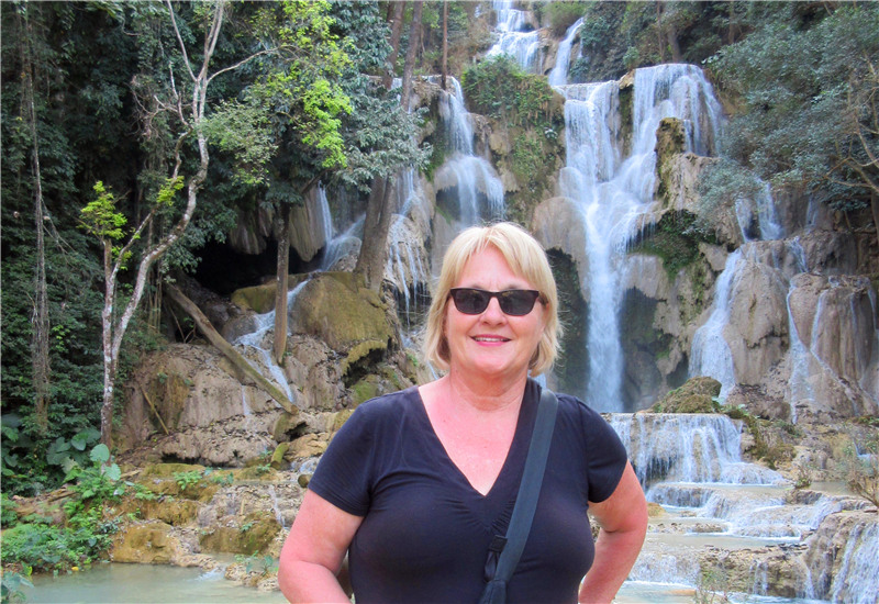 The fairytale Khouang Si Waterfall in Laos