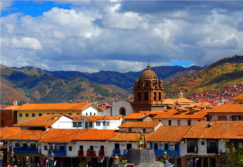 A view of Cusco, Peru