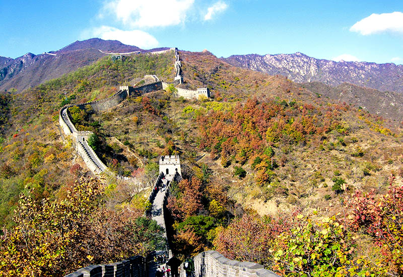 Mutianyu Great Wall in Beijing