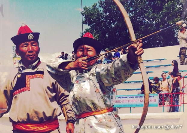 Naadam Festival shooting