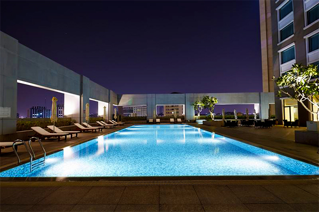 Swimming Pool in Hotel Nikko Saigon,Vietnam