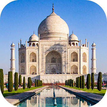 Taj Mahal in Agra, India