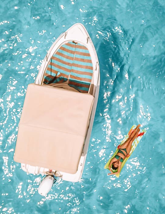 Sun Bath in Mozambique