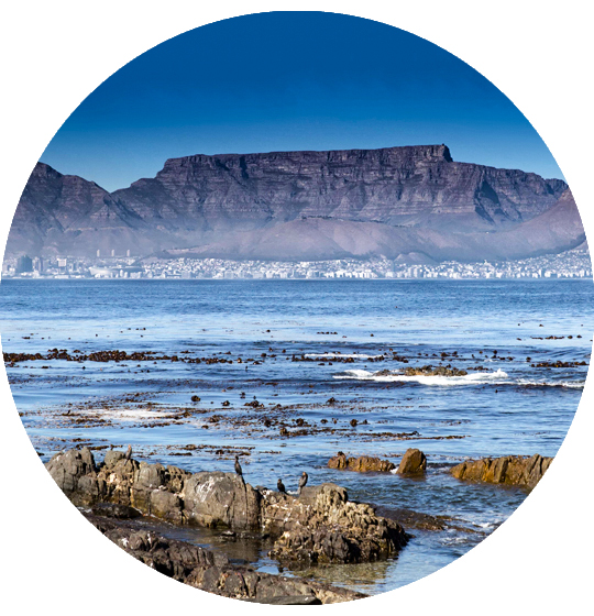 Cape Town in South Africa