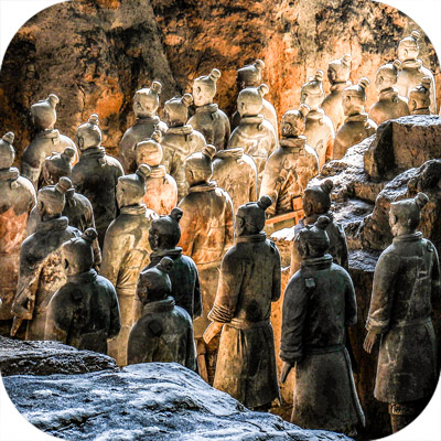 The Terracotta Army in Xi'an