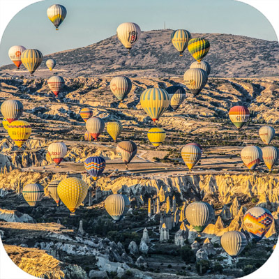 Hot Air Balloons in Cappadocia