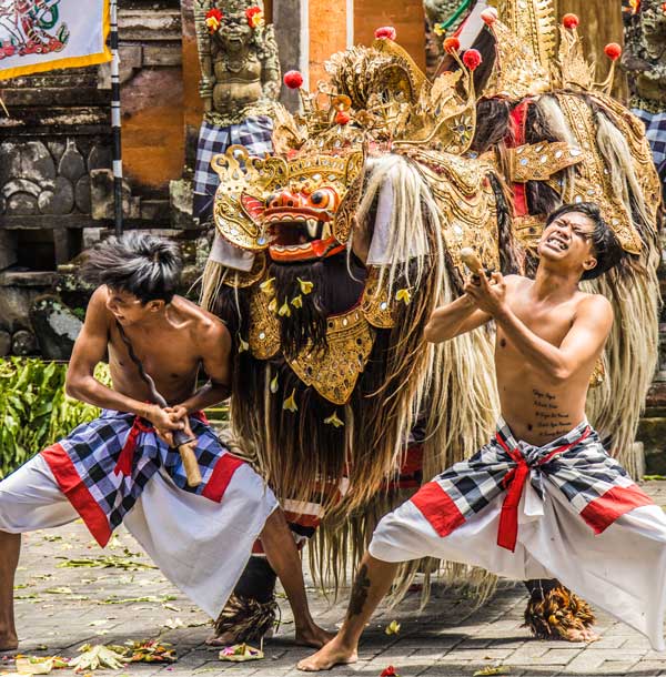The Barong and The Kris Dance in Bali