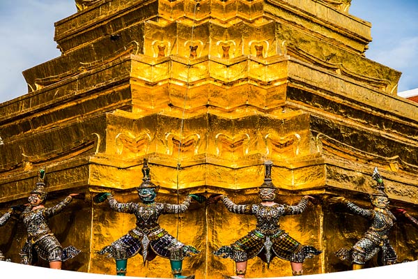 Buddhist Pagodas in Thailand