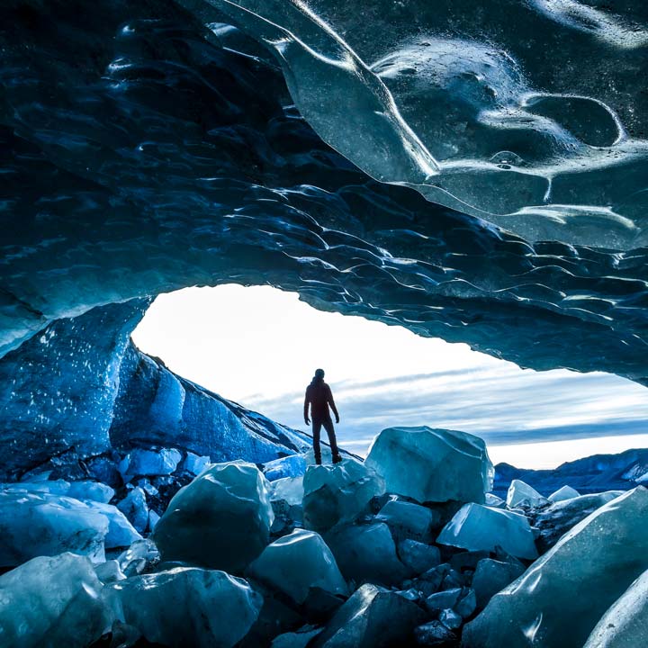 Pukaki Glacier Lake, New Zealand
