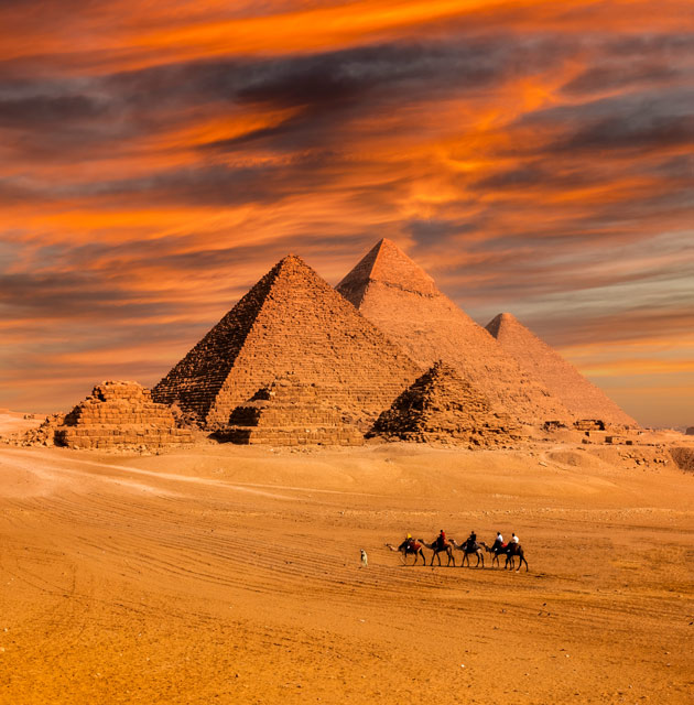 Pyramids of Giza, Egypt