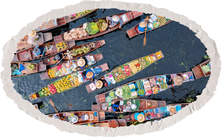 Cai Rang Floating Market