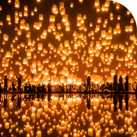 13-Day Thai Lantern Festival Tour 2025