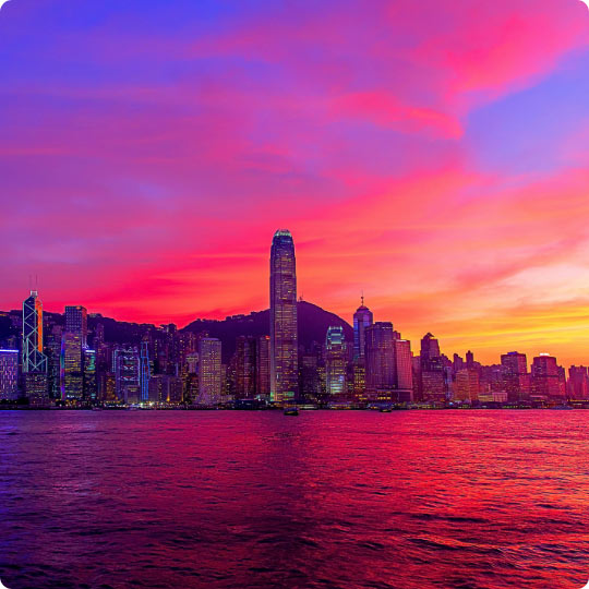 Victoria Harbor, Hong Kong