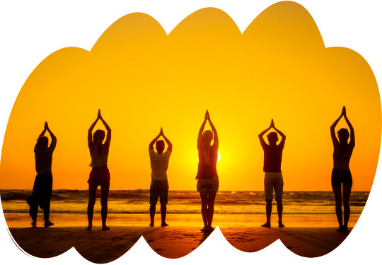 Yoga at Phuket Beach