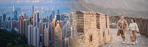 Hong Kong and Beijing