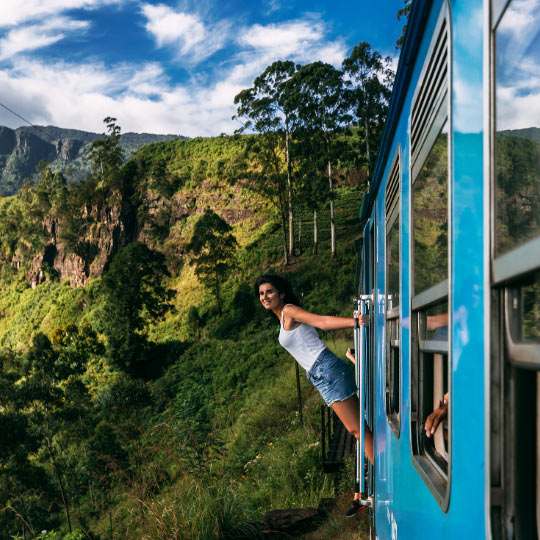 Sri Lanka Hill Country Train