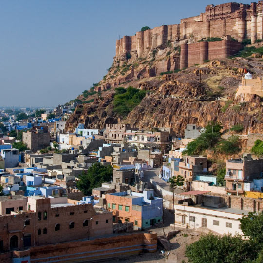 Mehrangarh Fort and the Blue City