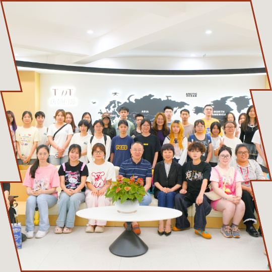 college students visit Odynovo office