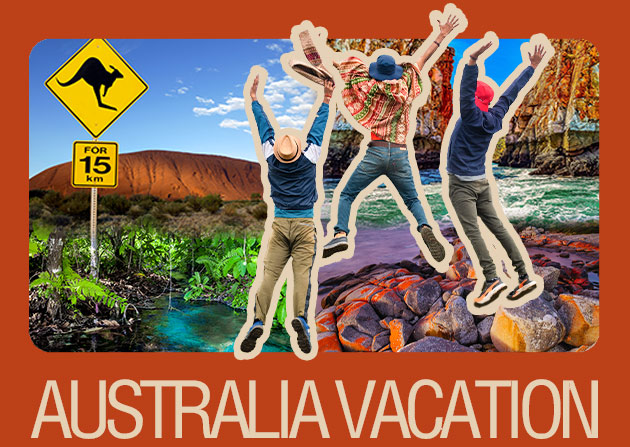  Australia Highluights: Uluru, Daintree Rainforest, Bay of Fires, and Horizontal Falls Cruise